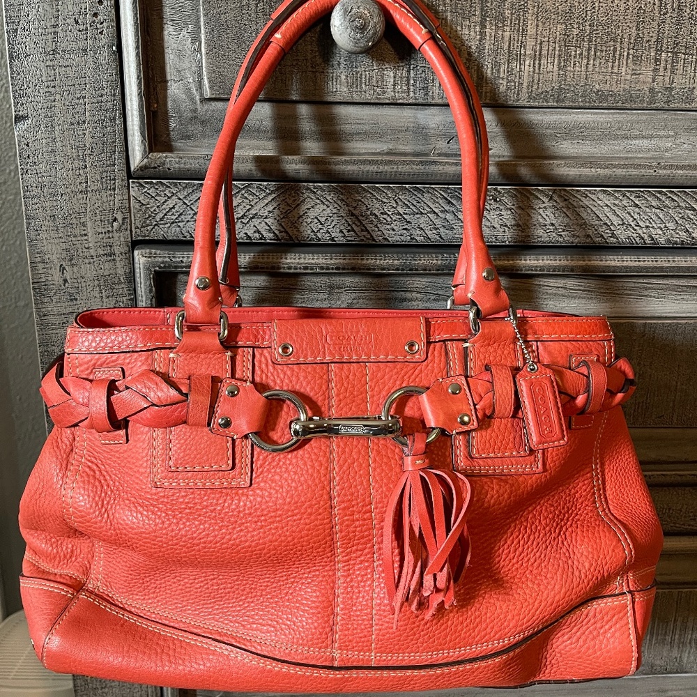 Coach throwback orange & fun